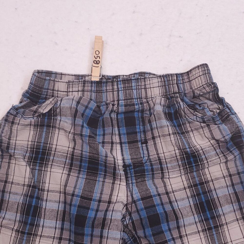 Hurley Athletic Pull On Running Shorts Youth Boys Size 6 Gray Black Blue